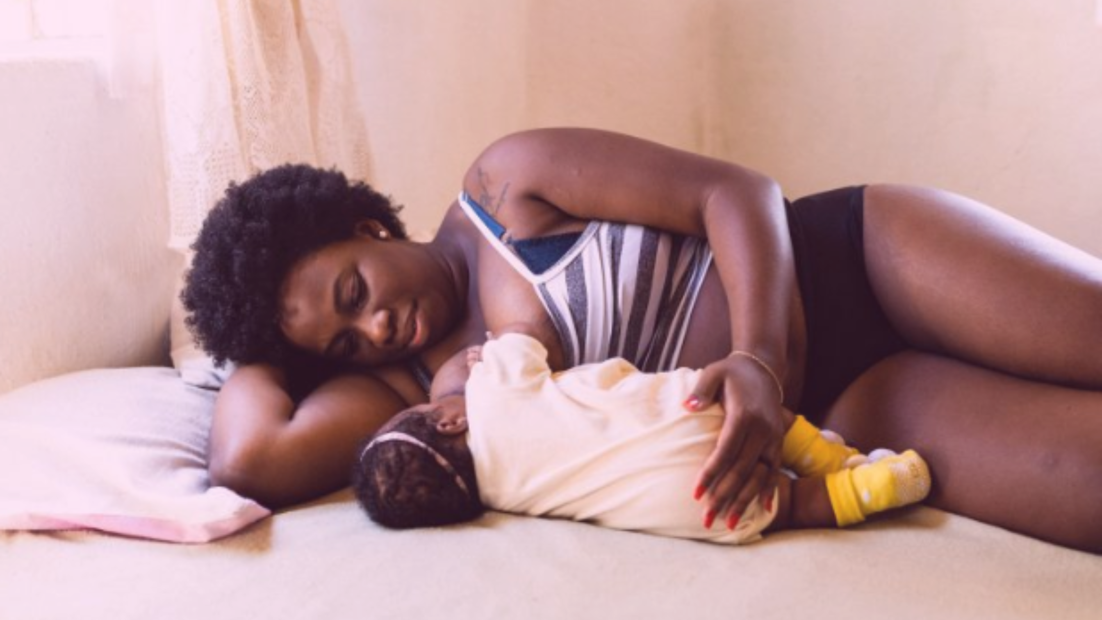 Side-Lying Breastfeeding Position